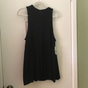 Open-back, Black Free People Dress
